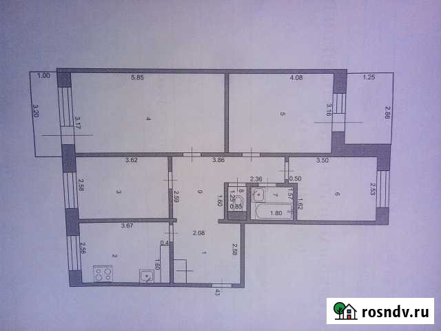 4-комнатная квартира, 72 м², 5/5 эт. на продажу в Шебекино Шебекино - изображение 1