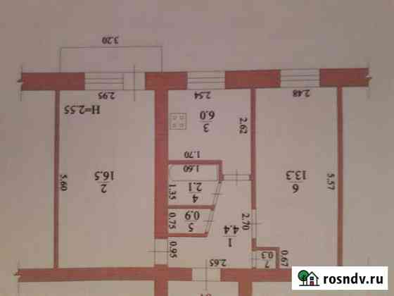 2-комнатная квартира, 43 м², 5/5 эт. на продажу в Михайловке Волгоградской области Михайловка