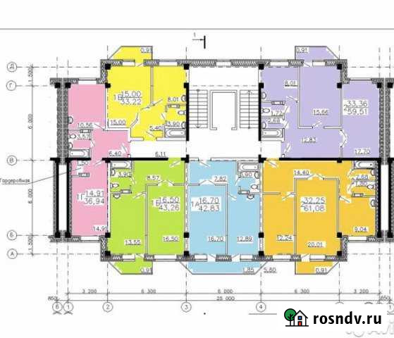 1-комнатная квартира, 43 м², 8/9 эт. на продажу в Черногорске Черногорск - изображение 1