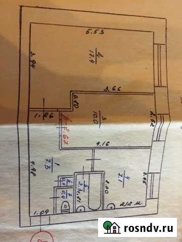 2-комнатная квартира, 45 м², 2/2 эт. на продажу в Оле Ола - изображение 1