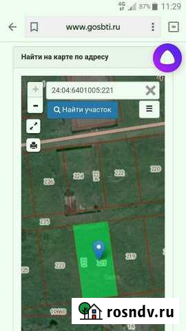 Участок ИЖС 12 сот. на продажу в Сосновоборске Красноярского края Сосновоборск - изображение 1