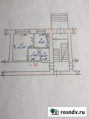 1-комнатная квартира, 20 м², 1/5 эт. на продажу в Шумерле Шумерля - изображение 1