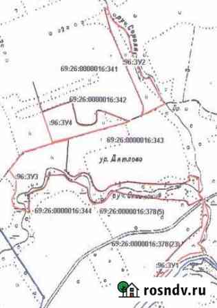 Участок СНТ, ДНП 1160 сот. на продажу в Кимрах Кимры