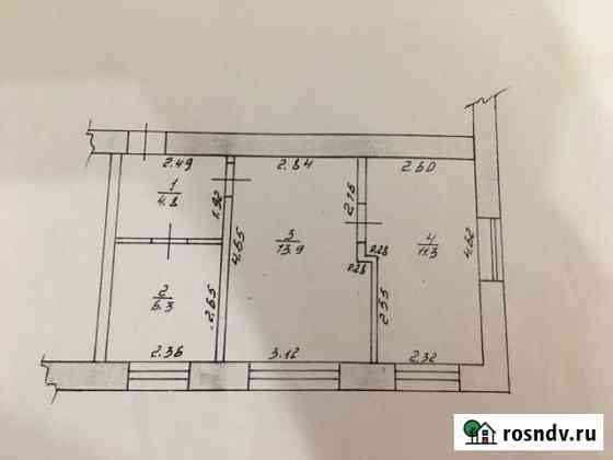 2-комнатная квартира, 36 м², 1/2 эт. на продажу в Мглине Мглин