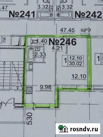 1-комнатная квартира, 29 м², 2/17 эт. на продажу в Кировске Ленинградской области Кировск - изображение 1