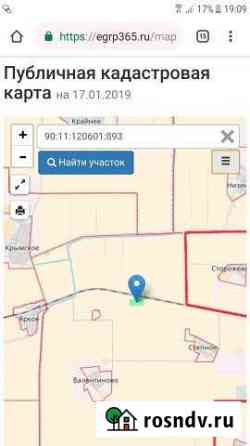 Участок СНТ, ДНП 1200 сот. на продажу в Саках Саки