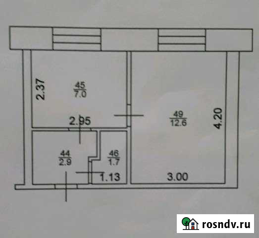 Комната 25 м² в 2-ком. кв., 3/5 эт. на продажу в Бугульме Бугульма - изображение 1