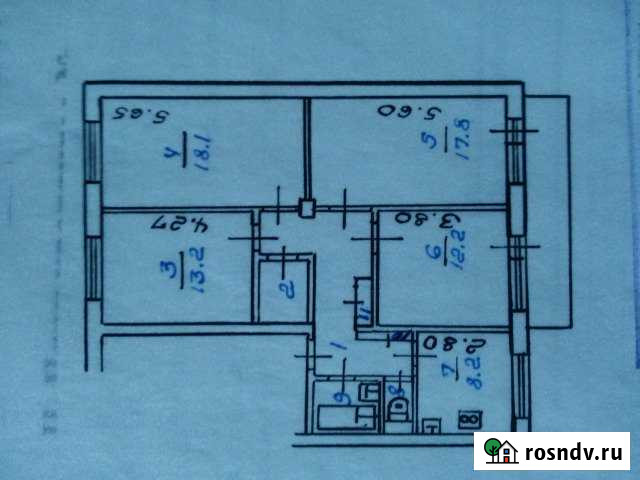 4-комнатная квартира, 85 м², 5/5 эт. на продажу в Ангарске Ангарск - изображение 1