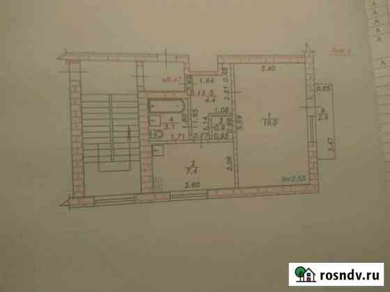 1-комнатная квартира, 35 м², 4/5 эт. на продажу в Ленинградской Ленинградская