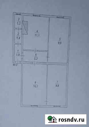3-комнатная квартира, 56 м², 2/2 эт. на продажу в Лабытнанги Лабытнанги