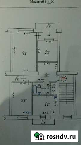 3-комнатная квартира, 67 м², 3/5 эт. на продажу в Феодосии Феодосия - изображение 1