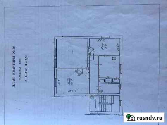 Комната 15 м² в 1-ком. кв., 2/3 эт. на продажу в Черняховске Черняховск