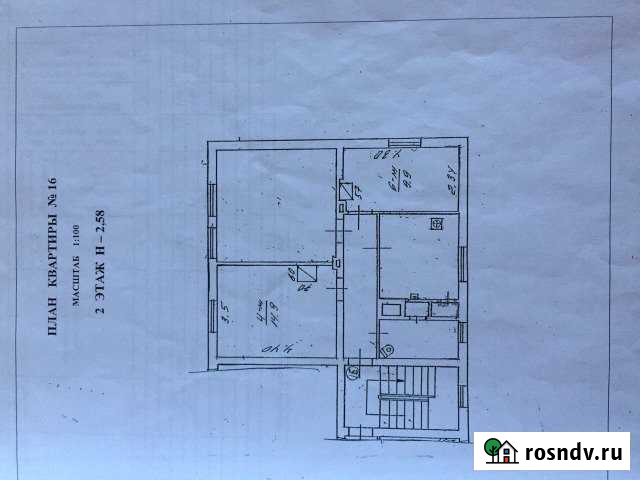 Комната 15 м² в 1-ком. кв., 2/3 эт. на продажу в Черняховске Черняховск - изображение 1