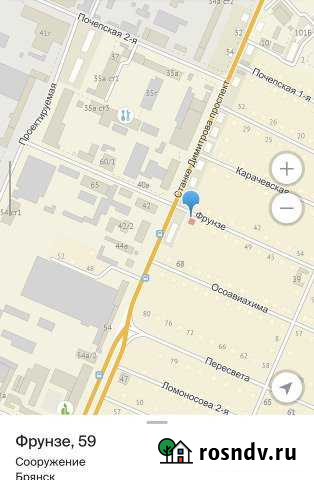 Участок под строительство многофункцион здания Брянск - изображение 1