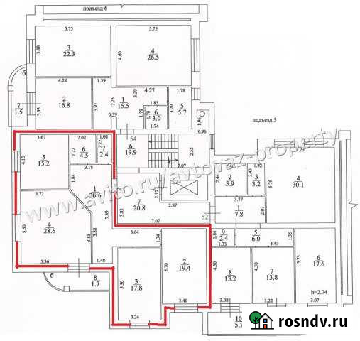 3-комнатная квартира, 110 м², 2/6 эт. на продажу в Тольятти Тольятти - изображение 1