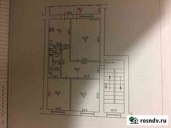 3-комнатная квартира, 60 м², 5/5 эт. на продажу в Павловской Павловская