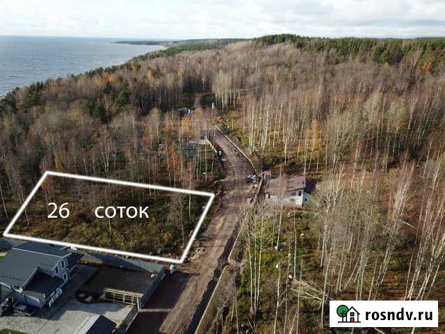 Участок СНТ, ДНП 26 сот. на продажу в Рощино Ленинградской области Рощино - изображение 1