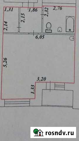 Квартира-студия, 40 м², 5/5 эт. в аренду на длительный срок в Комсомольске-на-Амуре Комсомольск-на-Амуре - изображение 1