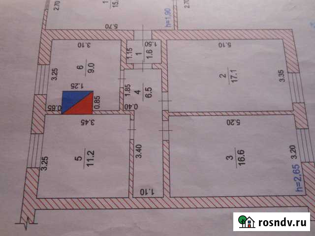 Дом 77 м² на участке 15 сот. на продажу в Батырево Батырево - изображение 1