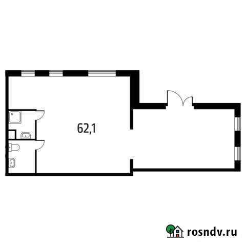 Продам помещение свободного назначения, 62.10 кв.м. Ватутинки - изображение 1