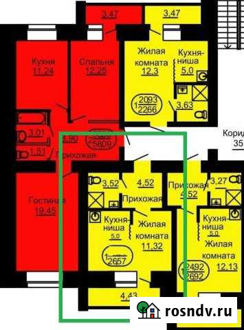 Квартира-студия, 26 м², 7/9 эт. на продажу в Благовещенске Благовещенск - изображение 1