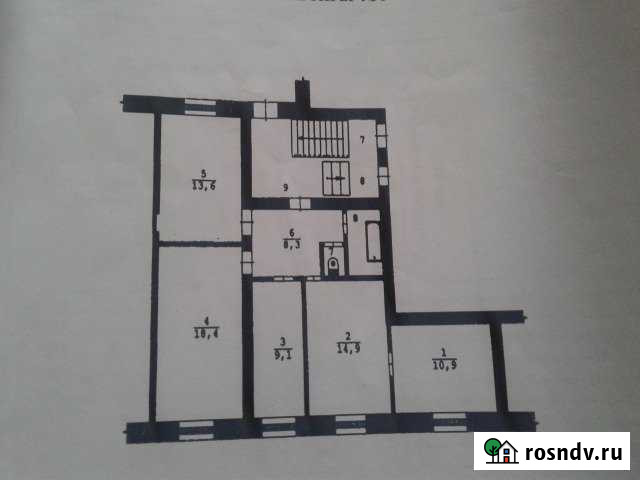 4-комнатная квартира, 79 м², 1/2 эт. на продажу в Буланаше Буланаш - изображение 1