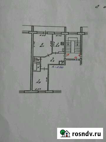 2-комнатная квартира, 50 м², 2/3 эт. на продажу в Кимрах Кимры - изображение 1