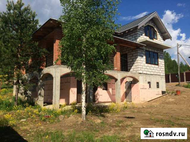 Коттедж 280 м² на участке 11 сот. на продажу в Первомайском Ленинградской области Первомайское - изображение 1