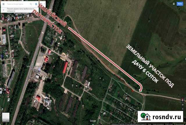 Участок СНТ, ДНП 6 сот. на продажу в Ишлеях Ишлеи - изображение 1