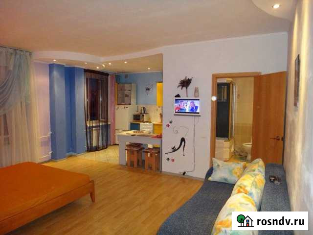 Квартира-студия, 40 м², 2/5 эт. в аренду посуточно в Бийске Бийск - изображение 1