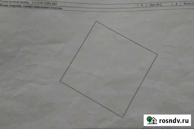 Участок СНТ, ДНП 21 сот. на продажу в Саранске Саранск - изображение 1