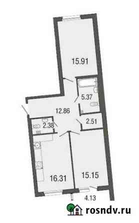 2-комнатная квартира, 70 м², 1/4 эт. на продажу в Токсово Токсово