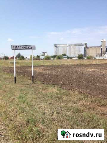 Участок промназначения 100 сот. в аренду в Гиагинской Гиагинская - изображение 1