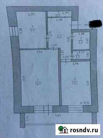2-комнатная квартира, 48 м², 5/5 эт. на продажу в Тюльгане Тюльган