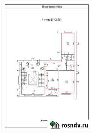 2-комнатная квартира, 59 м², 4/9 эт. на продажу в Гурьевске Калининградской области Гурьевск