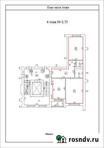 2-комнатная квартира, 59 м², 4/9 эт. на продажу в Гурьевске Калининградской области Гурьевск - изображение 1