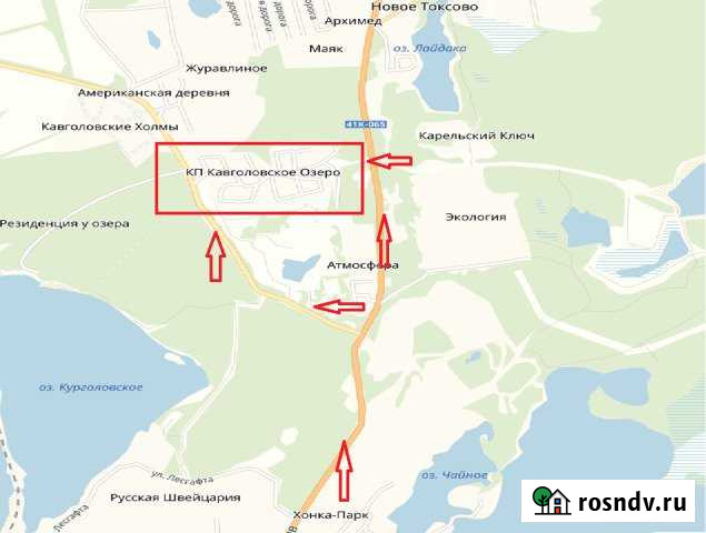 Участок ИЖС 43 сот. на продажу в Токсово Токсово - изображение 1