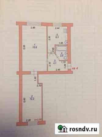 2-комнатная квартира, 42 м², 1/2 эт. на продажу в Прохладном Прохладный