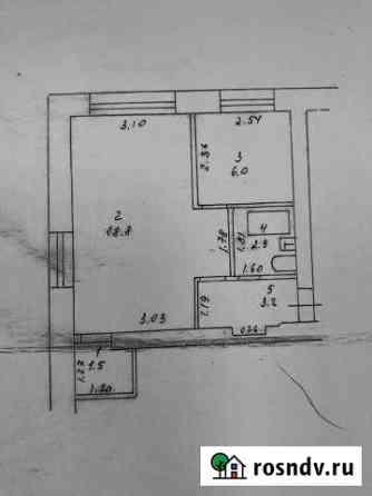 1-комнатная квартира, 32 м², 2/3 эт. на продажу в Юрге Юрга