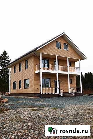 Коттедж 245 м² на участке 10 сот. на продажу в Петрозаводске Петрозаводск - изображение 1