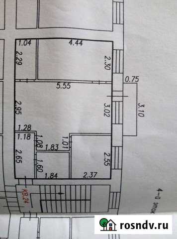 2-комнатная квартира, 43 м², 4/4 эт. на продажу в Топках Топки - изображение 1