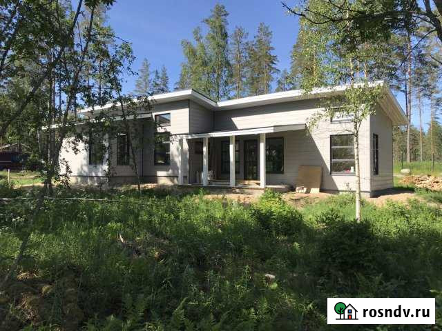 Коттедж 129.5 м² на участке 11 сот. на продажу в Первомайском Ленинградской области Первомайское - изображение 1