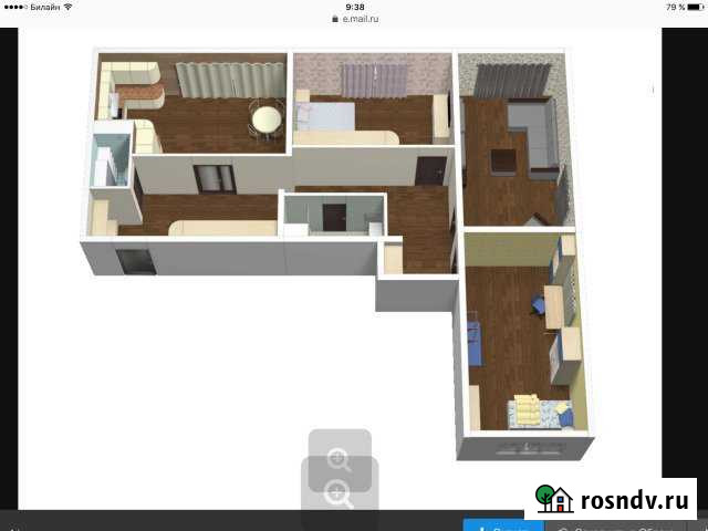 3-комнатная квартира, 117 м², 5/9 эт. на продажу в Киришах Кириши - изображение 1