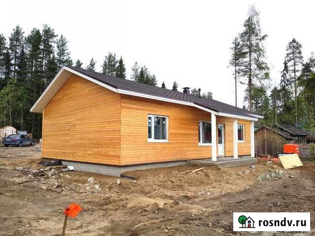 Коттедж 100 м² на участке 6 сот. на продажу в Костомукше Костомукша - изображение 1