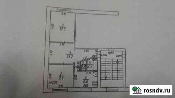 2-комнатная квартира, 46 м², 2/2 эт. на продажу в Сосенском Сосенский