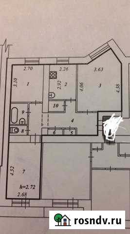 3-комнатная квартира, 60 м², 6/9 эт. на продажу в Инте Инта - изображение 1