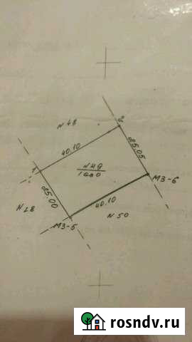 Участок СНТ, ДНП 10 сот. на продажу в Северном Белгородской области Северный - изображение 1