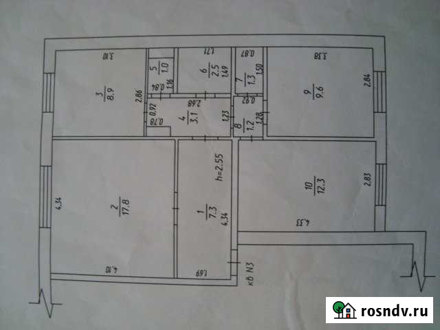 3-комнатная квартира, 65 м², 1/5 эт. на продажу в Плотниково Плотниково - изображение 1