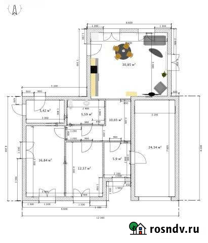 Дом 118 м² на участке 8 сот. на продажу в Арамиле Арамиль - изображение 1