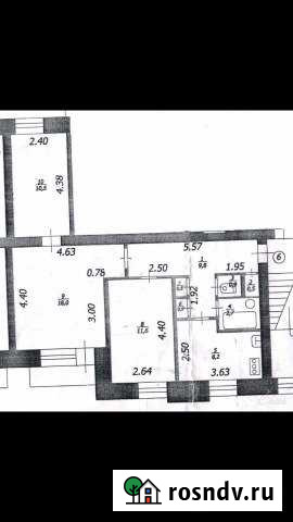 3-комнатная квартира, 63 м², 2/3 эт. на продажу в Шипицыно Шипицыно - изображение 1